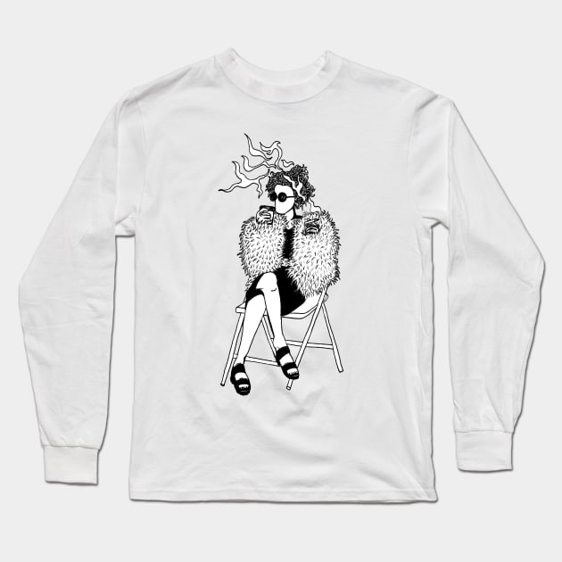 Marla Singer's Support Group Long Sleeve T-Shirt by greatwave